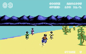 Enduro Racer · Commodore 64