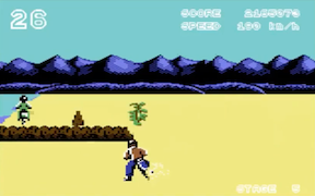 Enduro Racer · Commodore 64