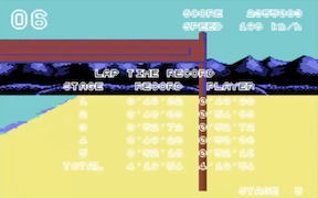 Enduro Racer · Commodore 64