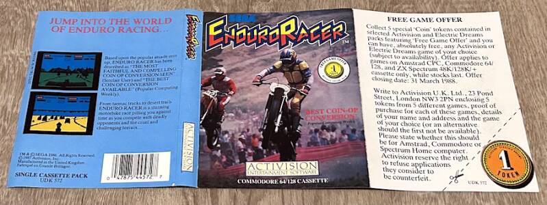 Enduro Racer · Commodore 64