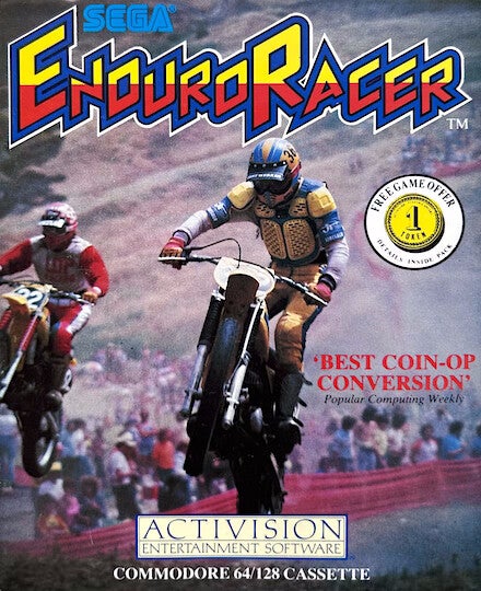 Enduro Racer · Commodore 64