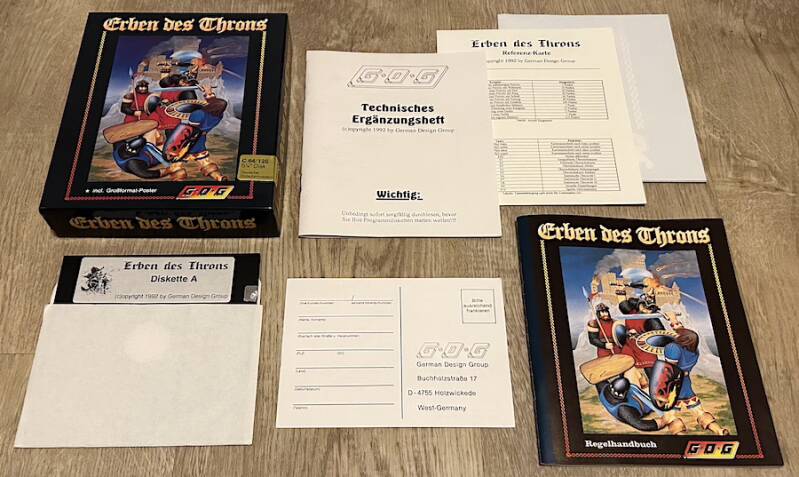 Erben des Throns - Commodore 64