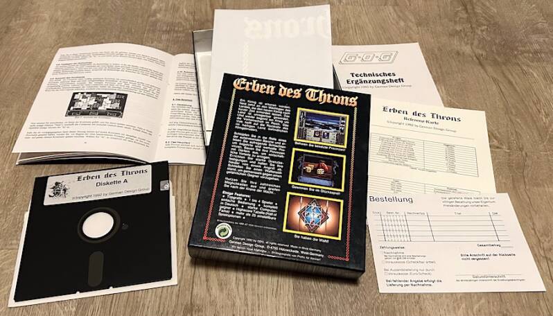 Erben des Throns - Commodore 64