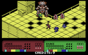 Escape from the Planet of the Robot Monsters - Commodore 64