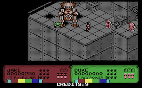 Escape from the Planet of the Robot Monsters - Commodore 64