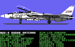 F-14 Tomcat - Commodore 64