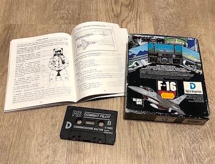 F-16 Combat Pilot - Commodore 64