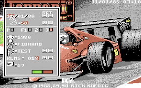 Ferrari Formula One - Commodore 64