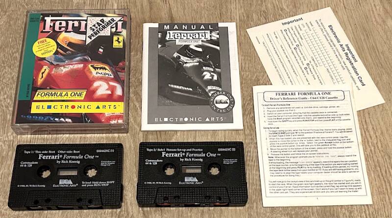 Ferrari Formula One - Commodore 64