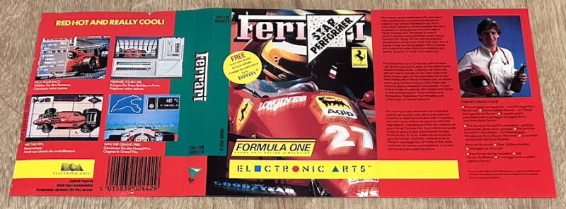 Ferrari Formula One - Commodore 64