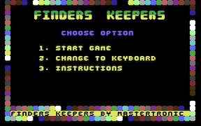 Finders Keepers - Commodore 64