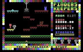 Finders Keepers - Commodore 64