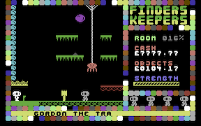 Finders Keepers - Commodore 64