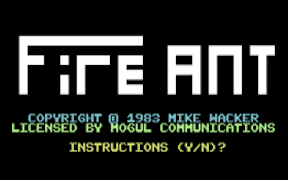 Fire Ant - Commodore 64