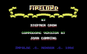 Firelord - Commodore 64