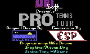 Pro Tennis Tour - Commodore 64