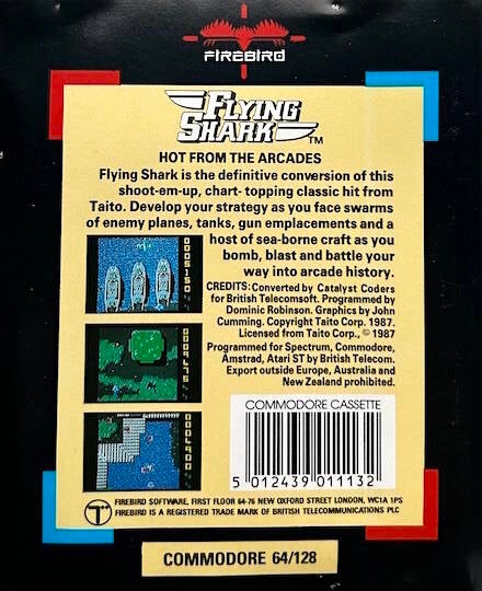 Flying Shark - Commodore 64