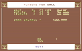 Football Manager 2 - Commodore 64