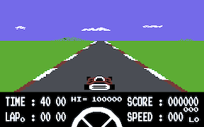 Formula 1 Simulator - Commodore 64