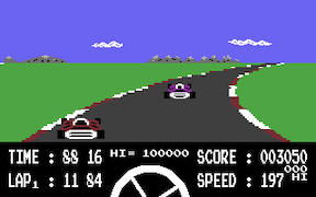 Formula 1 Simulator - Commodore 64