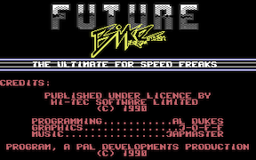 Future Bike Simulator - Commodore 64