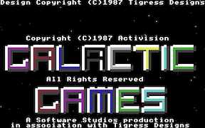 Galactic Games - Commodore 64