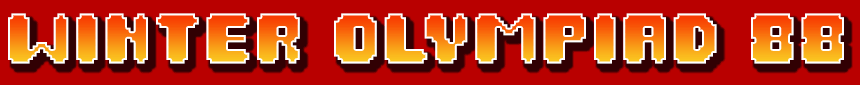 Winter Olympiad 88 - Commodore 64