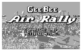 Gee Bee Air Rally - Commodore 64