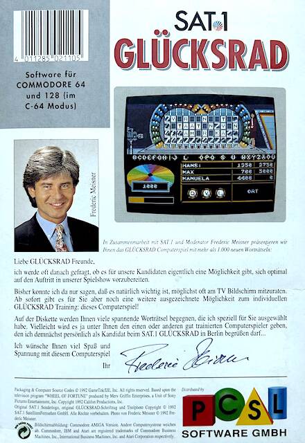 SAT1 Glücksrad - Commodore 64