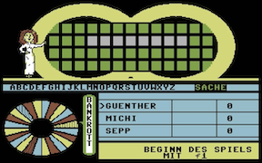 SAT.1 Glücksrad - Commodore 64
