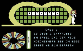 SAT.1 Glücksrad - Commodore 64