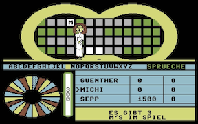 SAT.1 Glücksrad - Commodore 64