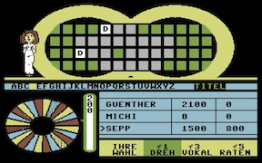 SAT.1 Glücksrad - Commodore 64