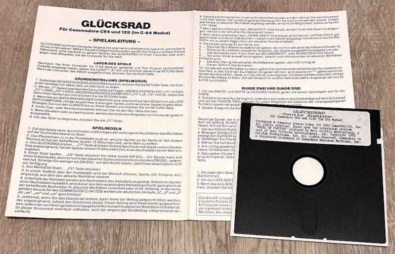 SAT.1 Glücksrad - Commodore 64