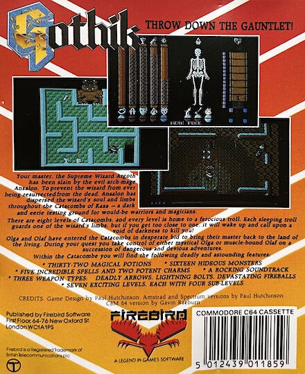 Gothik - Commodore 64