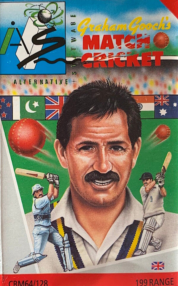 Graham Gooch's Match Cricket - Commodore 64