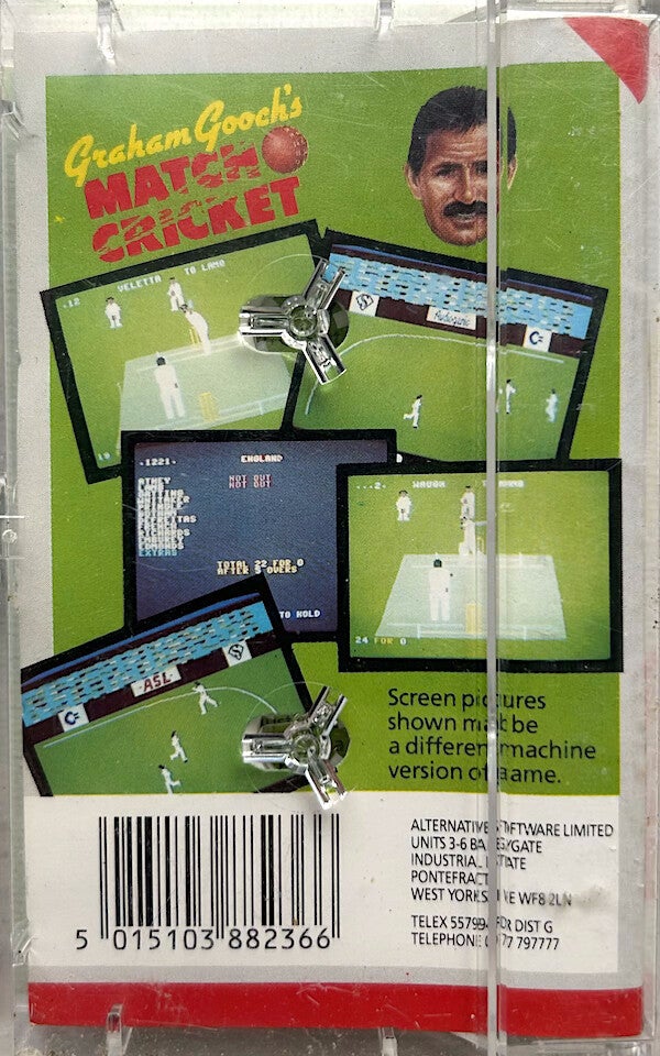 Graham Gooch's Match Cricket - Commodore 64