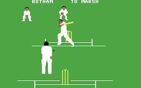 Graham Gooch's Match Cricket - Commodore 64