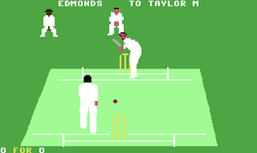 Graham Gooch's Match Cricket - Commodore 64