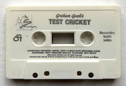 Graham Gooch's Match Cricket - Commodore 64