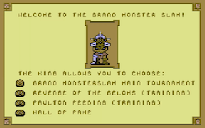 Grand Monster Slam - Commodore 64