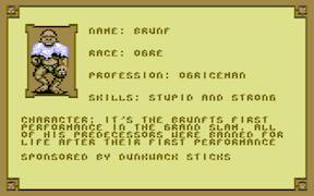 Grand Monster Slam - Commodore 64