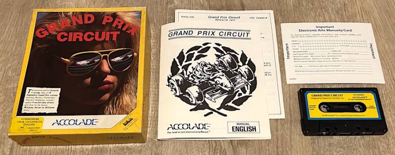 Grand Prix Circuit - Commodore 64