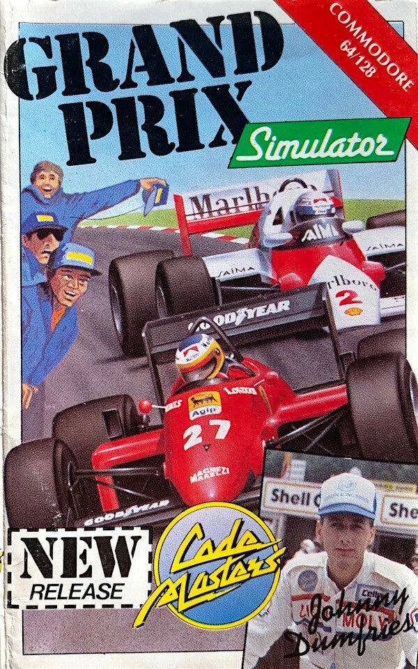 Grand Prix Simulator - Commodore 64