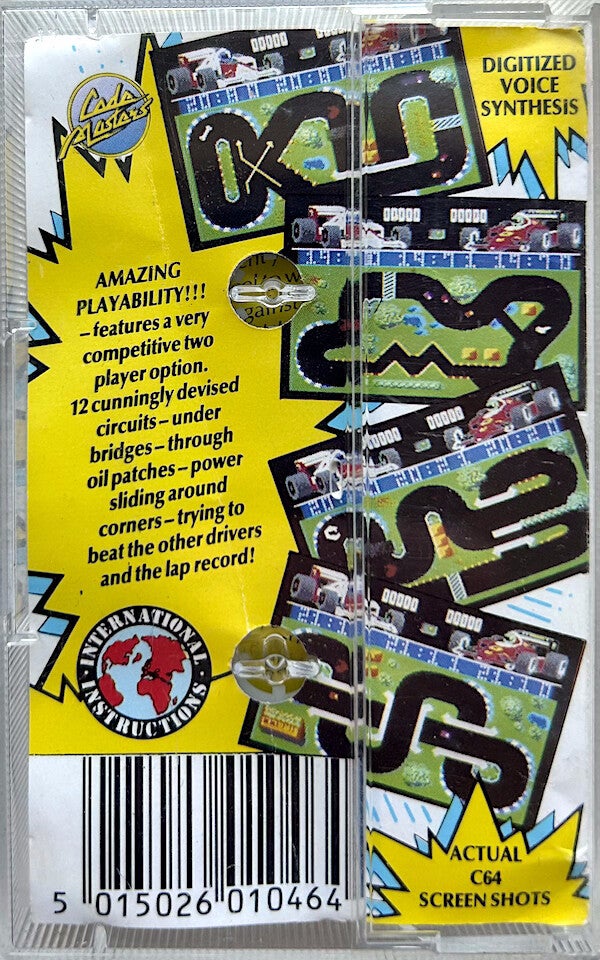 Grand Prix Simulator - Commodore 64