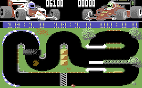 Grand Prix Simulator - Commodore 64