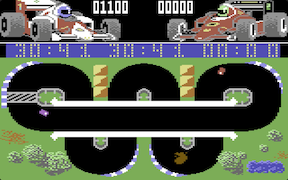 Grand Prix Simulator - Commodore 64