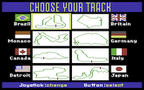 Grand Prix Circuit - Commodore 64