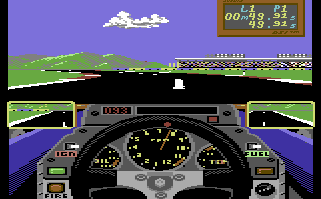 Grand Prix Circuit - Commodore 64