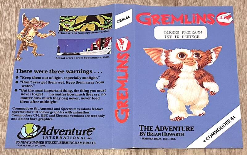 Gremlins - The Adventure - Commodore 64